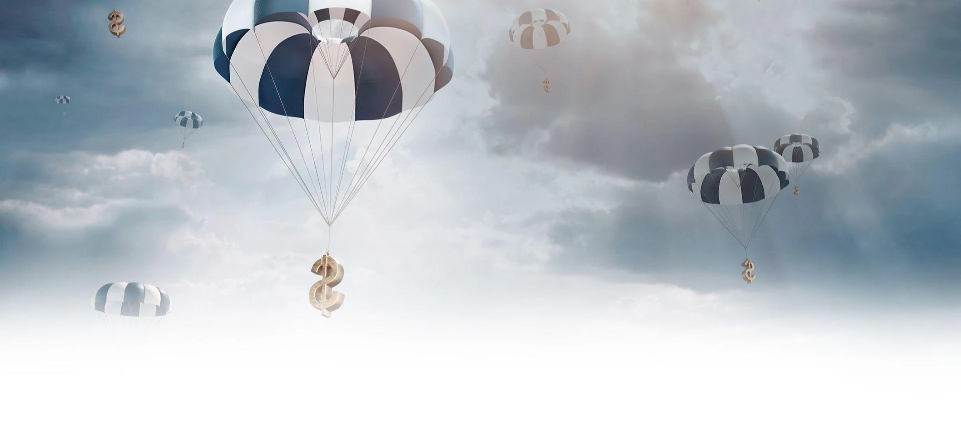 Slajd 2 - balon z dolarem